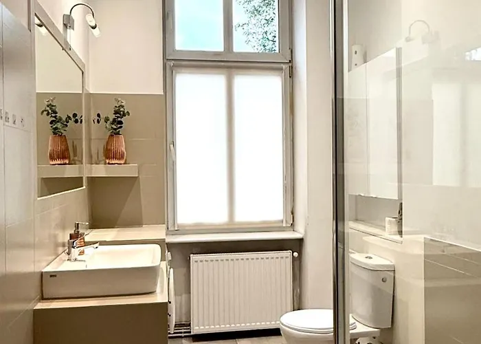 Lägenhet Beautiful In The Center - Spacious And Cosy Szczecin